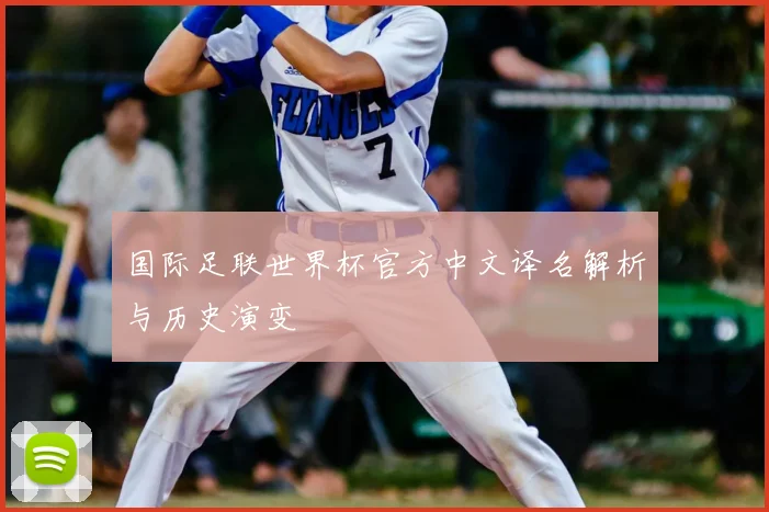 国际足联世界杯官方中文译名解析与历史演变
