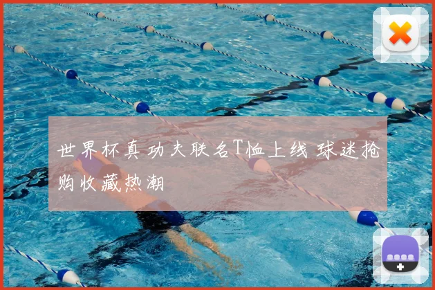 世界杯真功夫联名T恤上线 球迷抢购收藏热潮