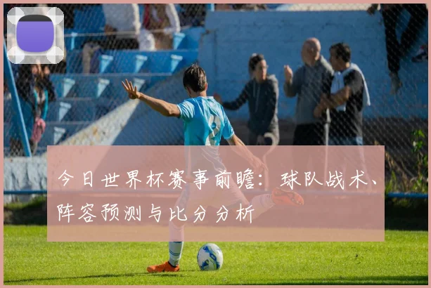 今日世界杯赛事前瞻:球队战术、阵容预测与比分分析