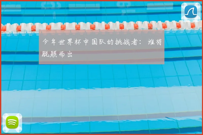 今年世界杯中国队的挑战者：谁将脱颖而出